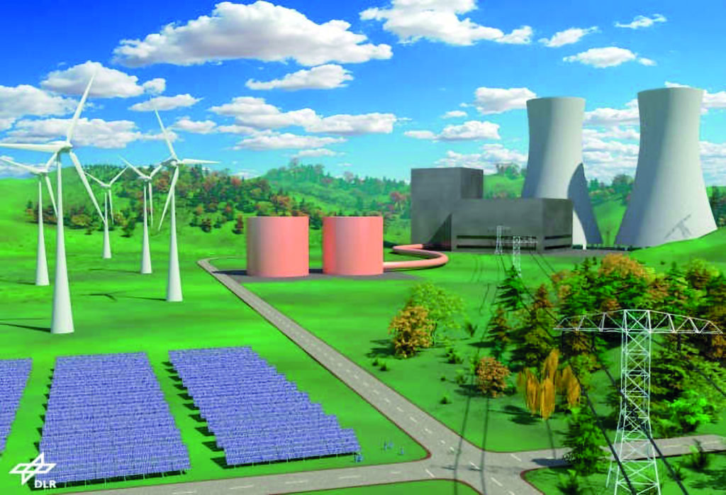 GRafik WÑrmespeicherkraftwerk