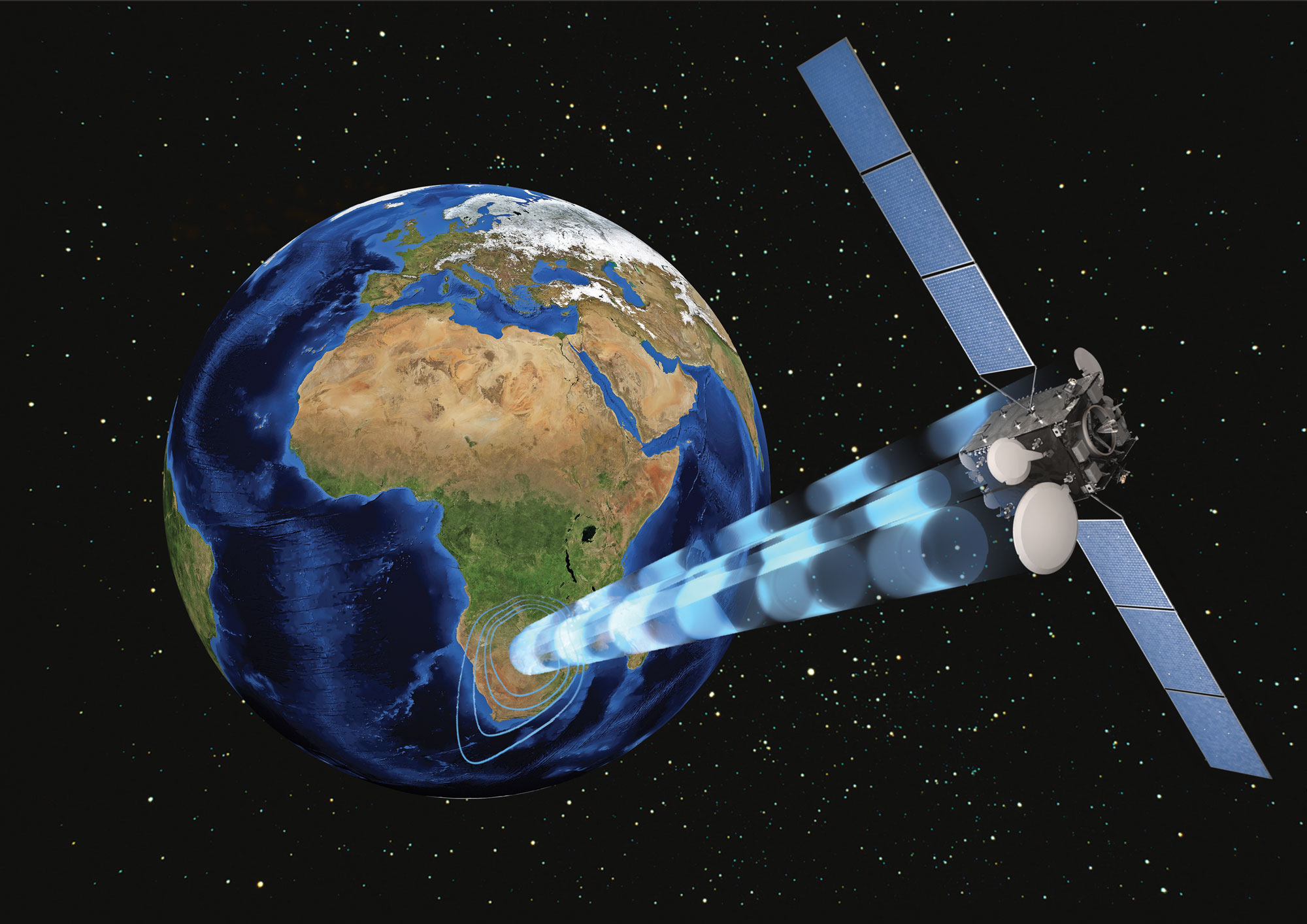 DLR Events | Heinrich Hertz satellite model