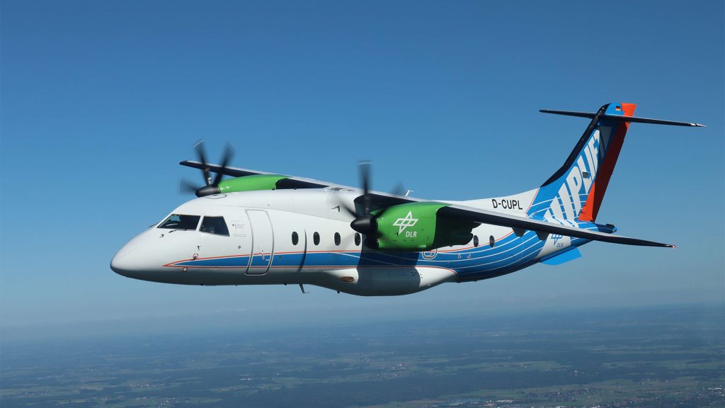 UpLift Dornier 328-100 – Fliegender Prüfstand für klimaneutrale Technologien